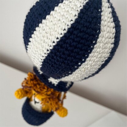 Hot Air Balloon and Mobile - Up, Up and Away