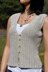 Belle Button Front Vest