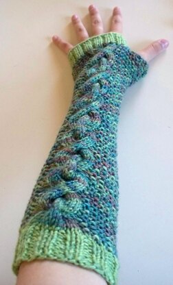 Over-Under Fingerless Mitts