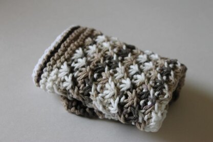 Star Stitch Dishcloth