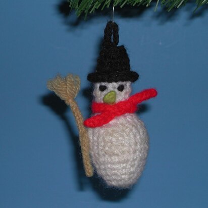 Christmas Snowman Ornament C-011
