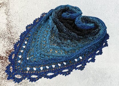 Triangular Scarf "Melaina"