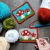 Cute Mushrooms Mug Rug