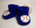 Baseball Baby Booties