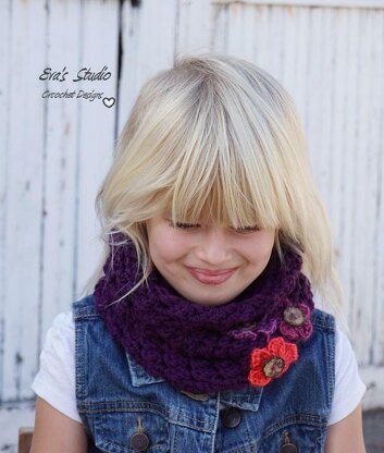 Crochet Slouchy Hat and Neck Warmer