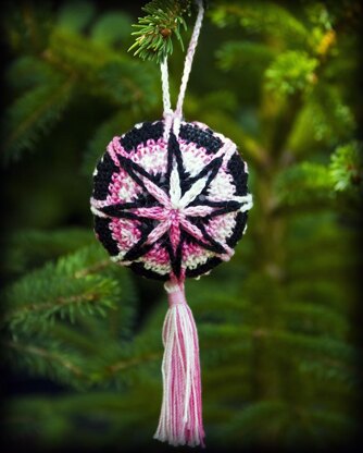 Mosaic Ball Ornaments