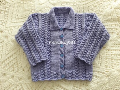 Kallie - Shell Pattern Cardigan