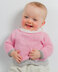 Arden Jumper - Sweater Knitting Pattern For Babies in MillaMia Naturally Baby Soft by MillaMia