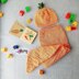 Carrot Baby Hat And Cocoon