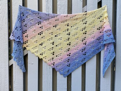 Lighter Than Air Shawl