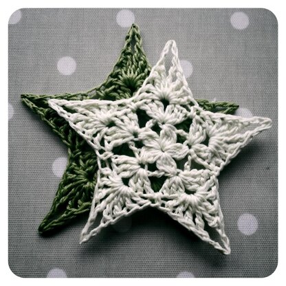 Motif :: Festive Granny Star