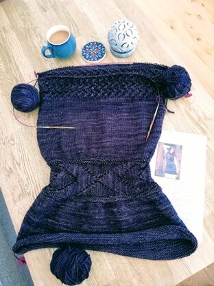 My first knitted dress/tunic