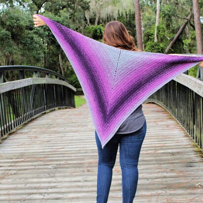 Summer Sunset Shawl