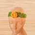 Crochet flower headband