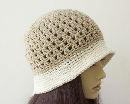 Crochet Bucket Sun Hat