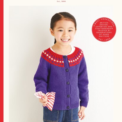 Yoke Jumper in Sirdar Snuggly Replay DK - 2553 - Downloadable PDF