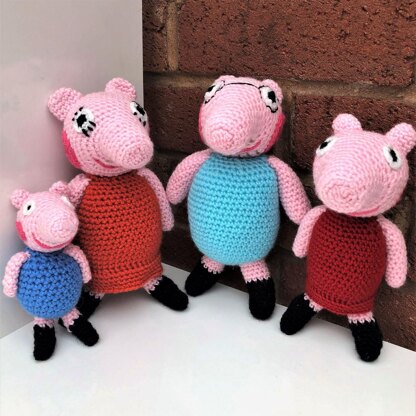 4 Peppa Pig Crochet Patterns
