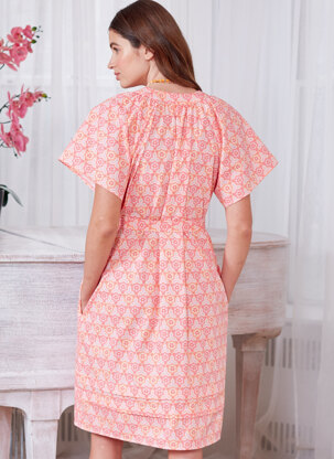 McCall's Sewing Pattern Misses' Dresses-XS-S-M 