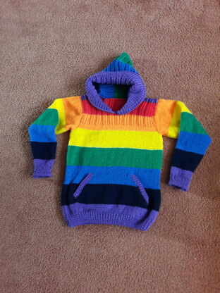 Rainbow hoodie