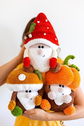 Autumn Gnomes set of 3