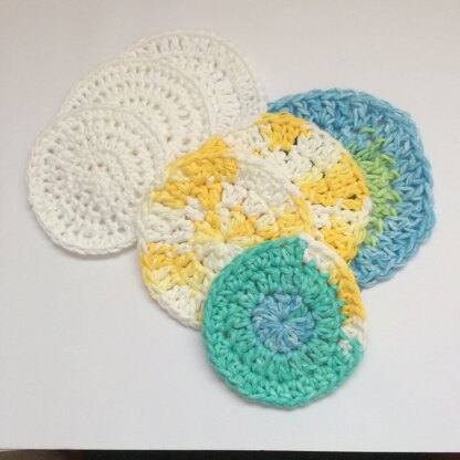 Basic Crochet Face Scrubbies