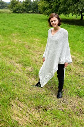 Set of 3 Knitting Patterns, Poncho and 2 Cardigans