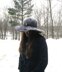 Felted Snow Hat