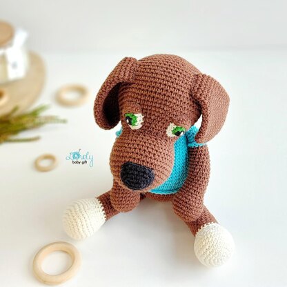 Amigurumi Puppy Dog Stuffed Toy Crochet Pattern