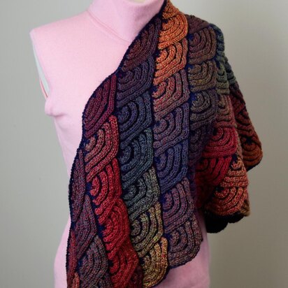 Dragon Wing Shawl