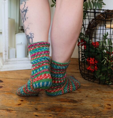 Knitted Sock Pattern For Beginners