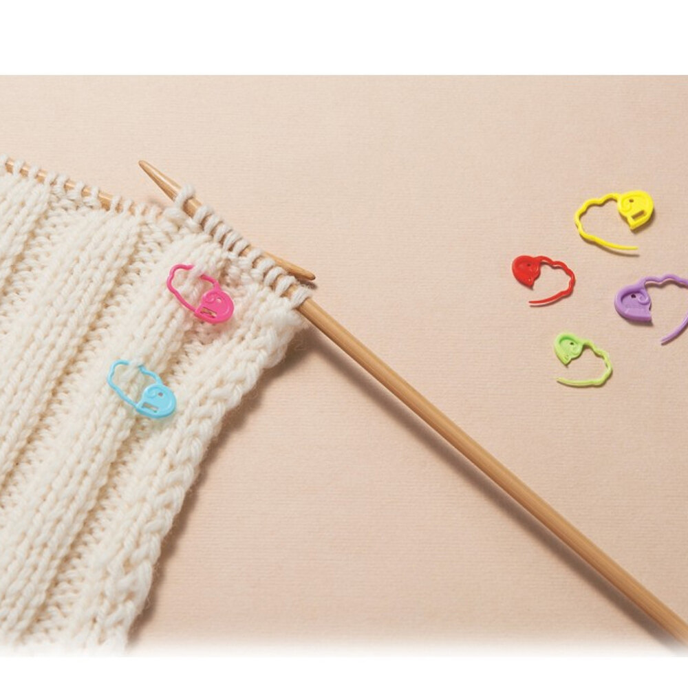 600 Pcs Colorful Plastic Safety Pins - Knitting Stitch Markers & Craft Clips Multi-Pack