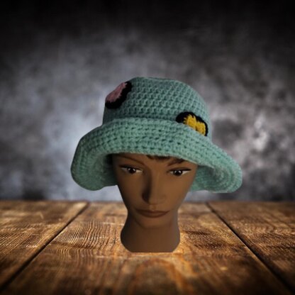 Bucket Hats, Bee and Hearts