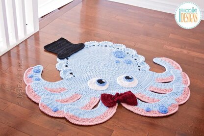 Inky the Octopus Animal Rug