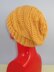 Superfast Garter Stitch Stripe Slouch hat