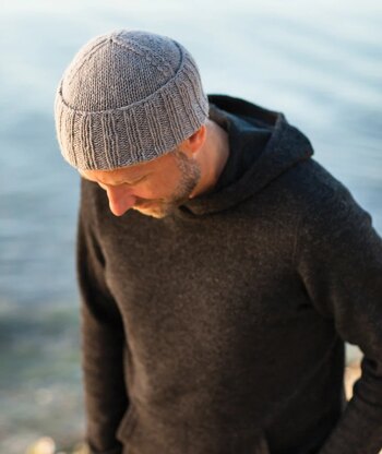 Churchmouse Studio Boyfriend Watch Cap in Rowan Felted Tweed Aran PDF