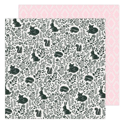 American Crafts Maggie Holmes - Garden Party Garden Friends 12"x12" Cardstock