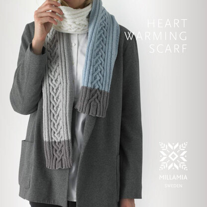 MillaMia Heart Warming Scarf PDF