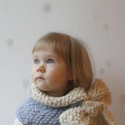 Hilda bow scarf