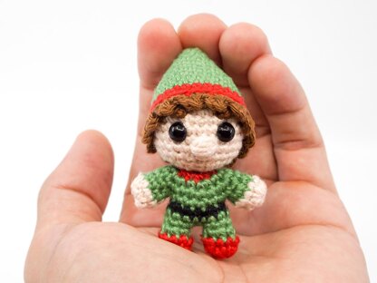 Mini Noso Christmas Elf Crochet Pattern