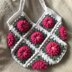 PATTERN - Crochet 3D Lotus Granny Square Bag