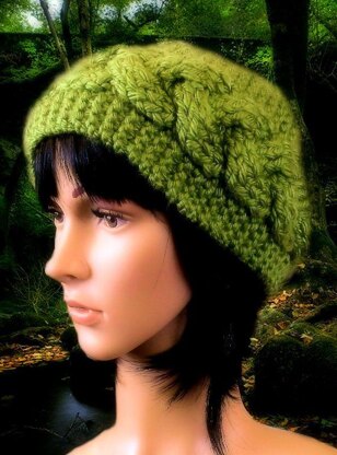 Chunky Cable Braid Hat