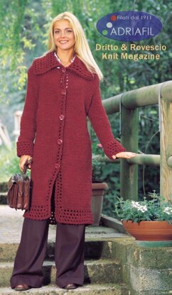 Ribes Coat in Adriafil Candy - Downloadable PDF