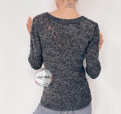 Women’s lace insert jumper