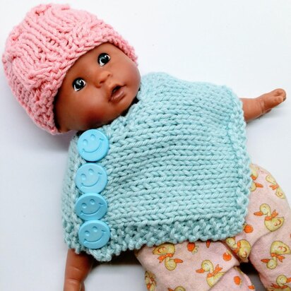 Mini Baby Doll's Poncho