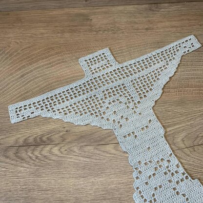 Crucifixion doily