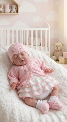 "Amber" cardigan & knicker set