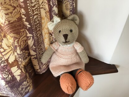 Eveline (known to her friends as Evie) the Tearoom Bear