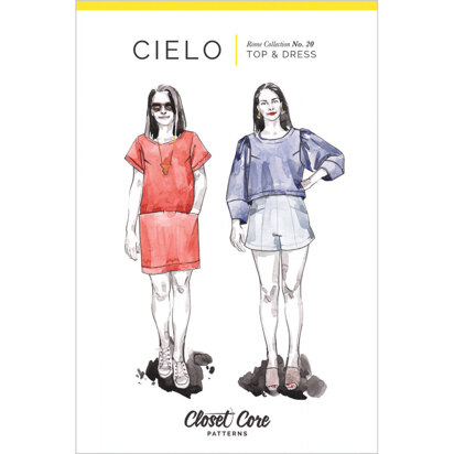 Closet Core Patterns Cielo Top & Dress CCP20 - Sewing Pattern