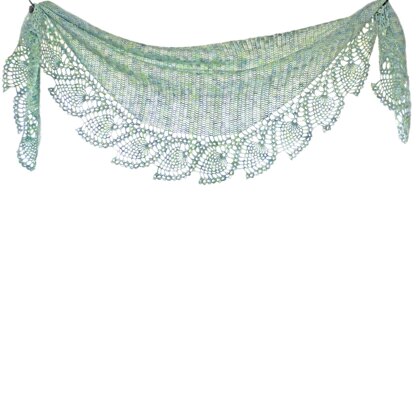 Sea Glass Shawl