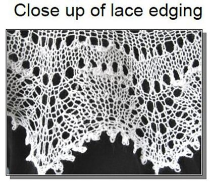 Dripping with Lace-Your First Knitted Lace Shawl